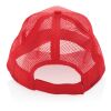 Gorra 5 paneles de algodón cepillado 190 gr Impact AWARE ™ rojo | sin montaje de publicidad | no disponible | no disponible | no disponible