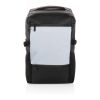 Mochila reflectante de PU para portátil de 15,6" negro | sin montaje de publicidad | no disponible | no disponible