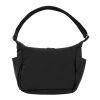 Bolso cruzado acolchado de nailon reciclado KENTO URBAN RCS negro