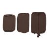 Set cubos organizadores RCS nailon reciclado KENTO URBAN marron