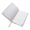 Libreta de cuero reciclado A5 marrón | sin montaje de publicidad | no disponible | no disponible