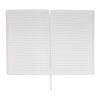 Libreta A5 de tapa dura de papel Impact Stone blanco | sin montaje de publicidad | no disponible | no disponible