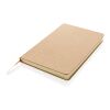 Libreta A5 FSC® de tapa dura marron | sin montaje de publicidad | no disponible | no disponible