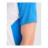 Camiseta deportiva de manga corta unisex "Bugatti" Blanco-Azul real | L