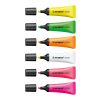 STABILO NEON Estuche de 2 rotuladores fluorescentes tampografía