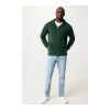 Sudadera Iqoniq Abisko con capucha algodón reciclado verde bosque | XL | sin montaje de publicidad | no disponible | no disponible | no disponible
