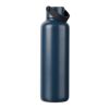 VINGA Botella ac. inox. reciclado RCS Baltimore 600 ml azul | sin montaje de publicidad | no disponible | no disponible