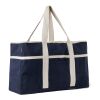 Bolsa de playa VINGA Volonne AWARE™ de lona reciclada azul-blanquecino | sin montaje de publicidad | no disponible | no disponible | no disponible