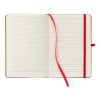 Cuaderno de PU y bambú Dorita rojo | sin montaje de publicidad | no disponible | no disponible