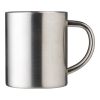 Taza de acero inox. Braylen plata