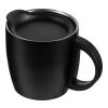 Taza de viaje (350 ml) con doble pared de acero inoxidable. negro | sin montaje de publicidad | no disponible | no disponible
