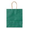 Bolsa de regalo de papel verde | sin montaje de publicidad | no disponible | no disponible