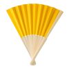 Abanico de bambú Elio amarillo | sin montaje de publicidad | no disponible | no disponible