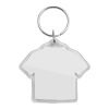 Llavero en forma de camiseta transparente | sin montaje de publicidad | no disponible | no disponible