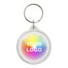 Llavero redondo para papel transparente | sin montaje de publicidad | no disponible | no disponible