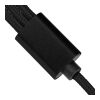 Cable de carga Hexa | 6-en-1 negro