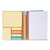 Cuaderno y bolígrafo Quillo | Cartón reciclado | A6 | Liso azul claro