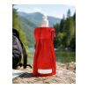 Botella de agua plegable negro