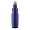 Botella de acero inox. reciclado Cliff azul