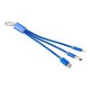 Set de cables de aluminio plata