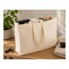 Bolsa con asas de algodón Oeko-Tex® Imogen beige