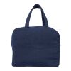 Bolsa nevera de polialgodón reciclado Elowen azul