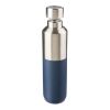 Botella termo de acero inox. reciclado (600 ml) Esen azul