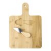 Tabla para quesos de bambú marrón | sin montaje de publicidad | no disponible | no disponible