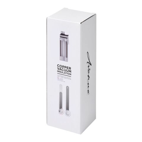 Botella con aislamiento de cobre al vacío de 590 ml “Gessi” Estándar | Plata | sin montaje de publicidad | no disponible | no disponible