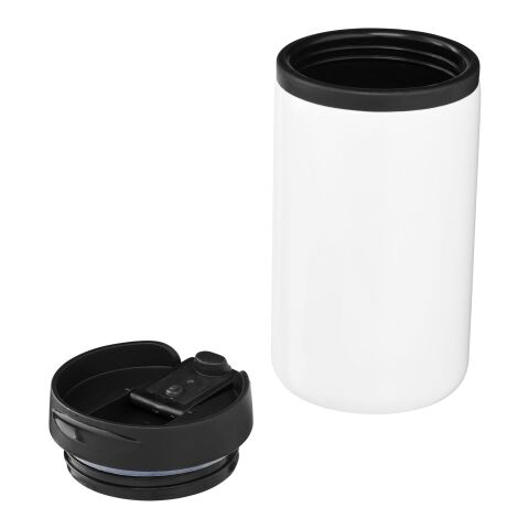 Vaso con aislamiento de acero inoxidable reciclado de 300 ml con certificación RCS &quot;Mojave&quot; Estándar | Blanco | sin montaje de publicidad | no disponible | no disponible