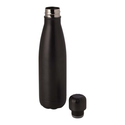Bidón con aislamiento de acero inoxidable reciclado de 500&nbsp;ml con certificación RCS "Cove" Estándar | Titanio | sin montaje de publicidad | no disponible | no disponible