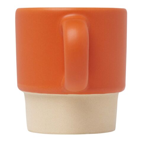 Taza de espresso apilable de 130 ml con fondo de arcilla "Olympia" Estándar | Naranja | sin montaje de publicidad | no disponible | no disponible