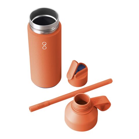 Botella de agua con aislamiento de 500 ml “Ocean Bottle GO” Estándar | Sun Orange | sin montaje de publicidad | no disponible | no disponible