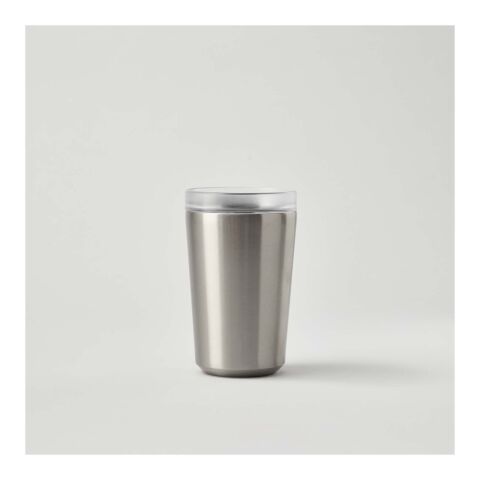 Vaso con aislamiento de 350&nbsp;ml “Ocean Bottle” Estándar | Gris acero inoxidable | sin montaje de publicidad | no disponible | no disponible