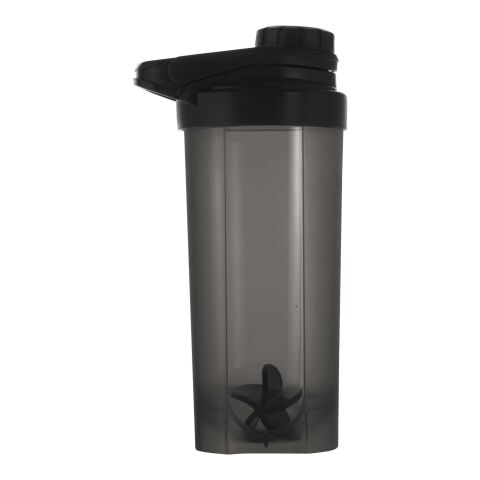 Bidón deportivo de 700&nbsp;ml con bola agitadora "Forza" Estándar | Negro intenso | sin montaje de publicidad | no disponible | no disponible