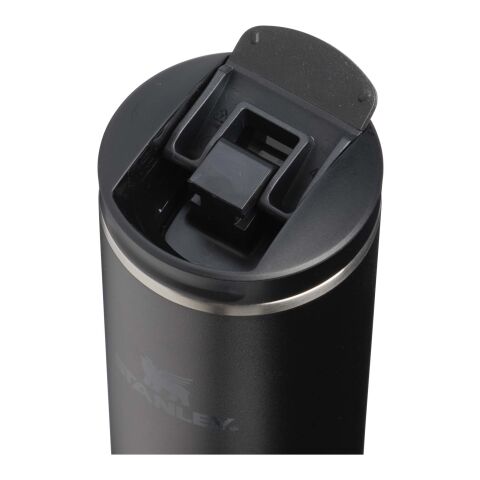 Vaso de viaje de 470&nbsp;ml "Stanley Transit Fliptop" Estándar | Negro intenso | sin montaje de publicidad | no disponible | no disponible