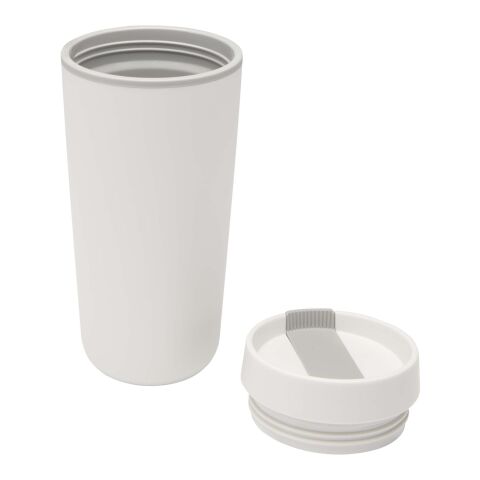 Vaso de plástico de doble pared Sedona de 480 ml blanco