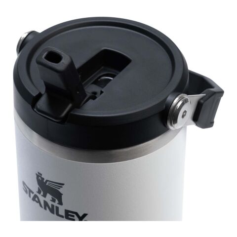Stanley IceFlow™ 2.0 Vaso aislado de acero inoxidable de 890 ml con pajita abatible blanco