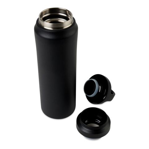 Botella de agua reciclada RCS de Aviana™ Rowan de 470 ml negro | sin montaje de publicidad | no disponible | no disponible