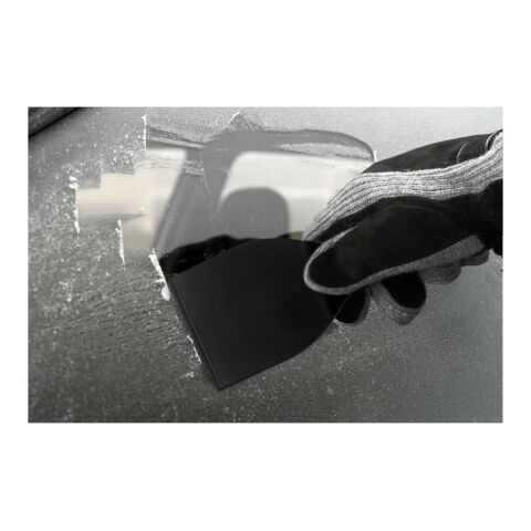 Rascador de hielo de PET reciclado &quot;Chilly 2.0&quot; Negro | sin montaje de publicidad | no disponible | no disponible