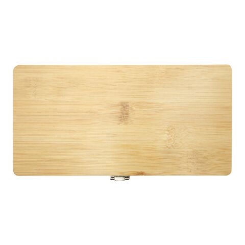 Set de herramientas de bambú/plástico reciclado de 19 piezas &quot;Rivet&quot; Estándar | Natural | sin montaje de publicidad | no disponible | no disponible