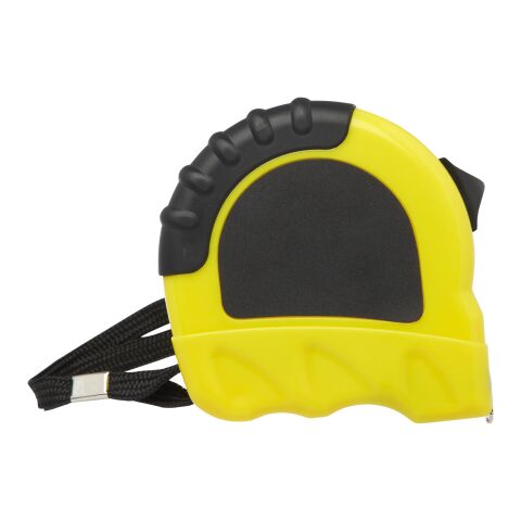 Cinta métrica de plástico reciclado con certificación RCS de 5 metros &quot;Rule&quot; Estándar | Amarillo | sin montaje de publicidad | no disponible | no disponible