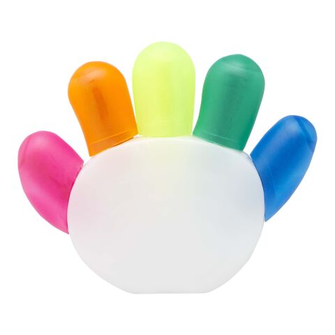 Subrayador de 5 colores &quot;Patina&quot; Estándar | blanco | sin montaje de publicidad | no disponible | no disponible