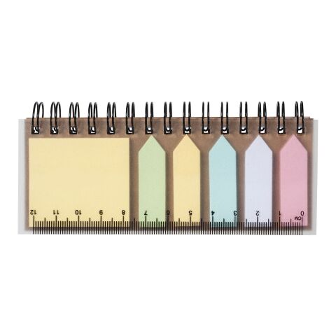 Libreta de notas adhesivas Spiral Estándar | Natural | sin montaje de publicidad | no disponible | no disponible