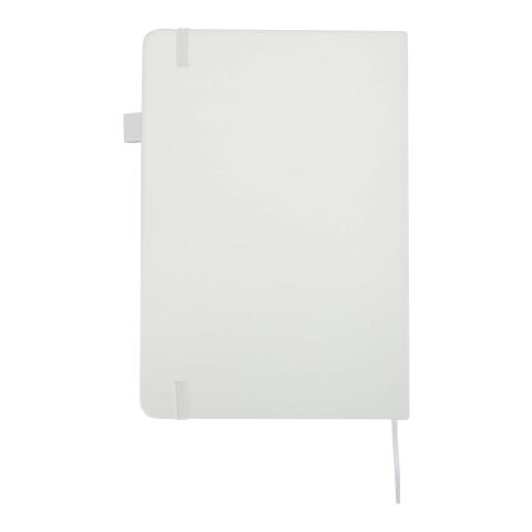 Cuaderno Liss de tapa dura de plástico reciclado, tamaño A5 blanco