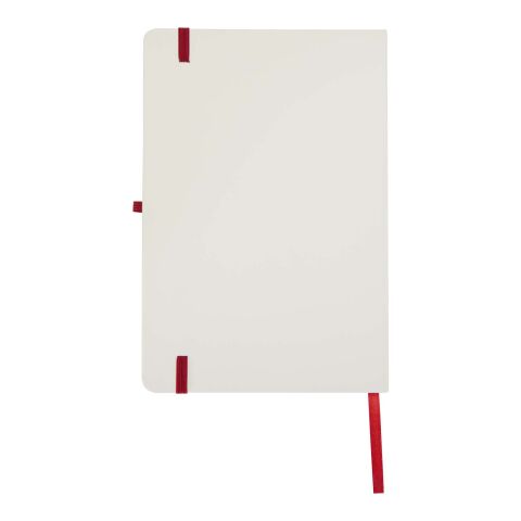 Cuaderno Spectrum A5 de tapa dura con bordes de colores Rojo