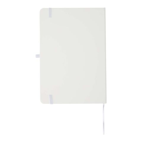Set de cuaderno reciclado y bolígrafo Spectrum A5 blanco