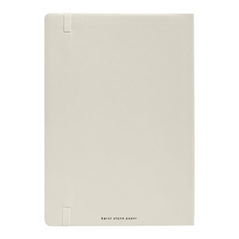 Libreta A5 de tapa blanda &quot;K&#039;arst®&quot; Estándar | Beige | sin montaje de publicidad | no disponible | no disponible | no disponible