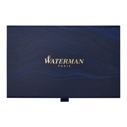 Set de bolígrafo y rollerball con caja de regalo "Graduate" Azul oscuro
