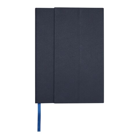 Libreta de tapa dura A5 de cuero regenerado &quot;Alejandra&quot; Estándar | Azul océano | sin montaje de publicidad | no disponible | no disponible